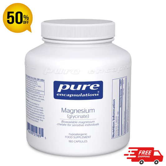 Pure Magnesium (glycinate) 180 Capsule 50% Off